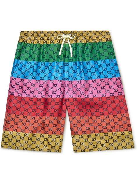 gucci technical jersey shorts|gucci swim shorts for men.